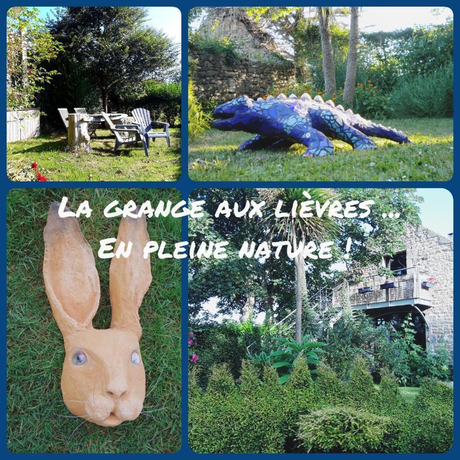 La Grange Aux Lievres, Gites Kerdoel Cléder Kültér fotó