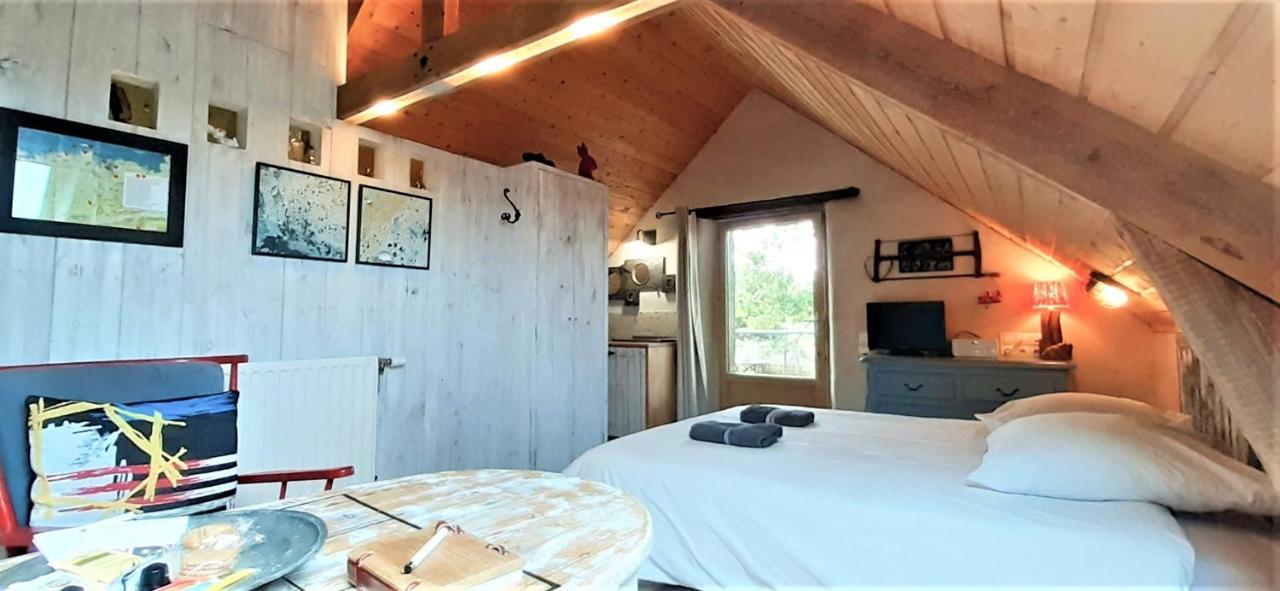 La Grange Aux Lievres, Gites Kerdoel Cléder Kültér fotó
