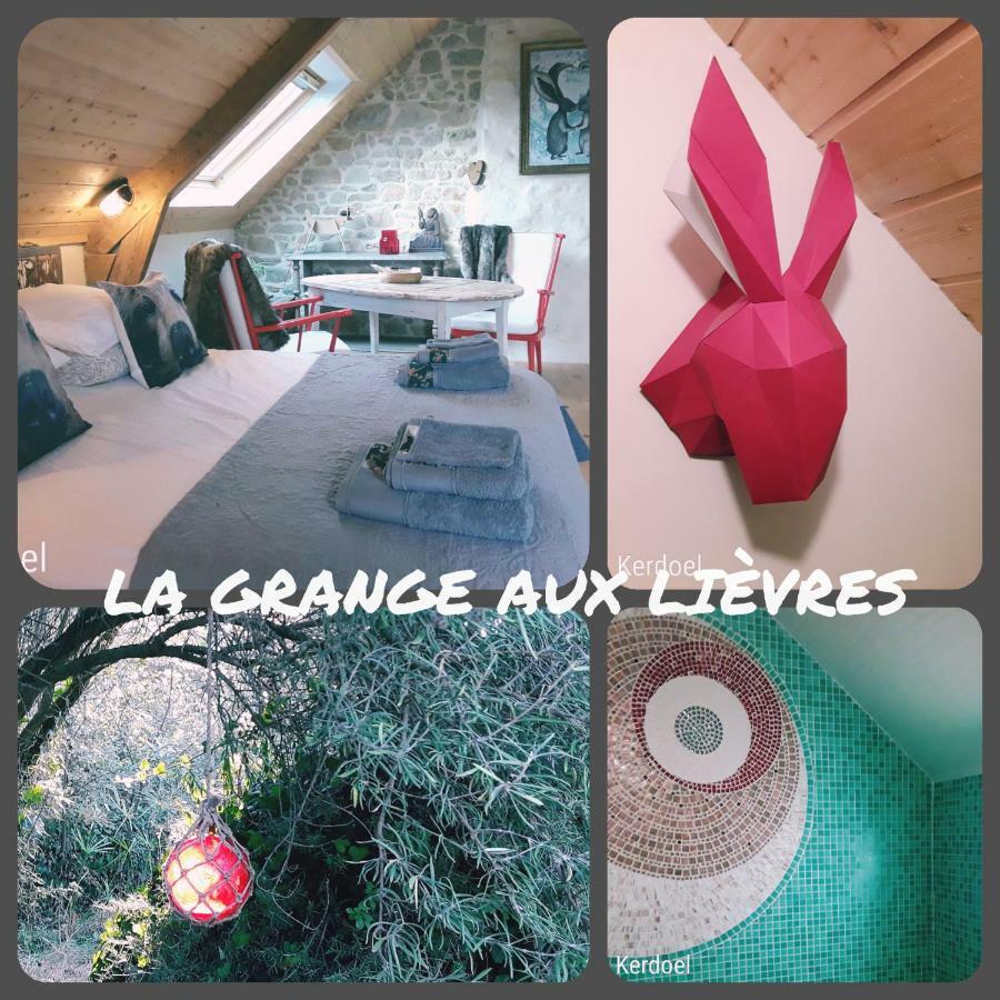 La Grange Aux Lievres, Gites Kerdoel Cléder Kültér fotó